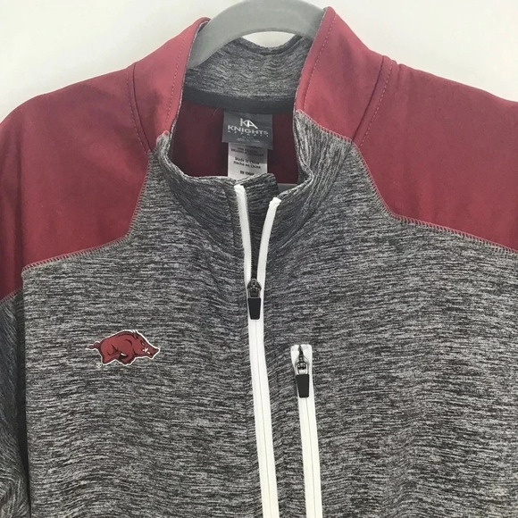 Knights Apparel Men’s Univ. Arkansa Full Zip Jacket Size XL - Picture 3 of 7